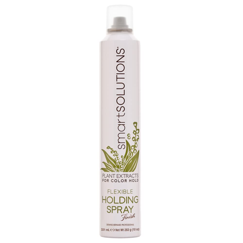 SMART SOLUTIONS Flexible Holding Spray bottle showing weightless hold for versatile styling