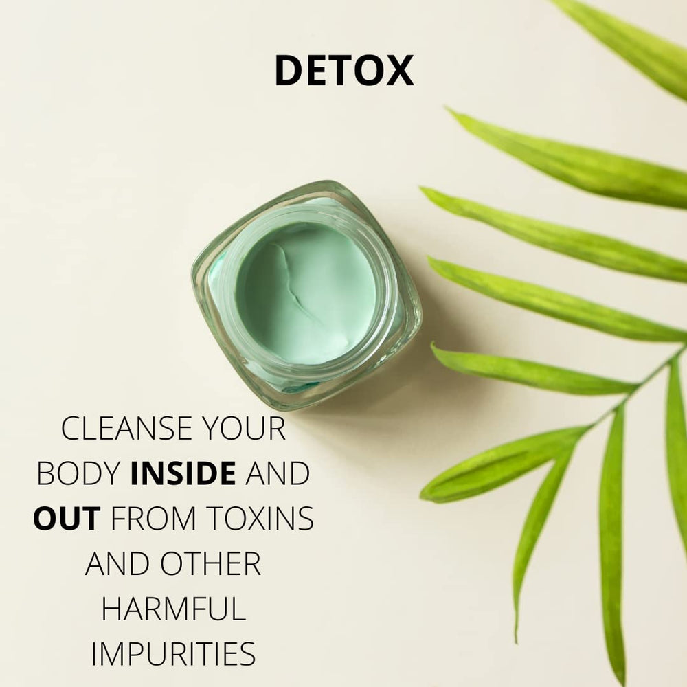 SMART SOLUTIONS clay hair mask prep to clarify scalp and strands.
