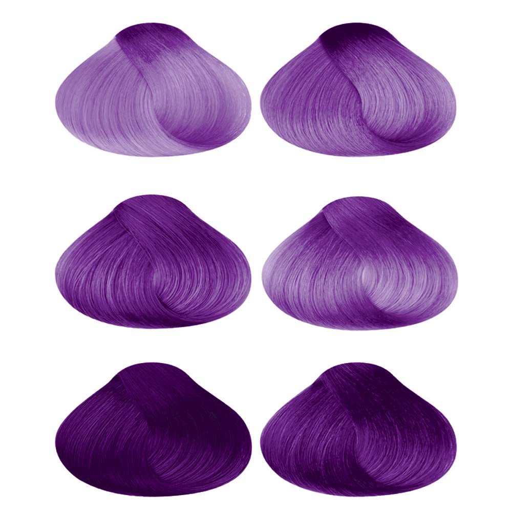 SMART SOLUTIONS My Color Depositing Shampoo adds shine to purple hair.