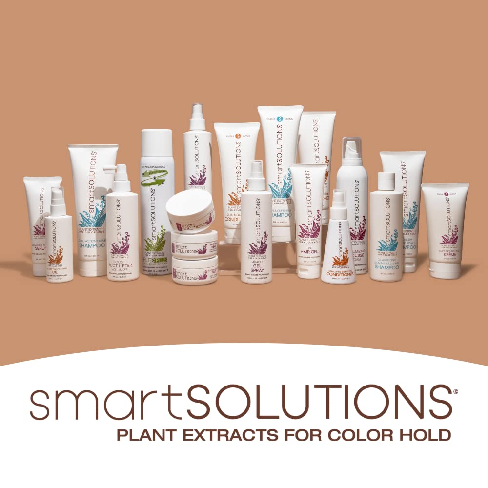 SMART SOLUTIONS On-The-Go Dry Shampoo packaging designed for travel and on-the-go use