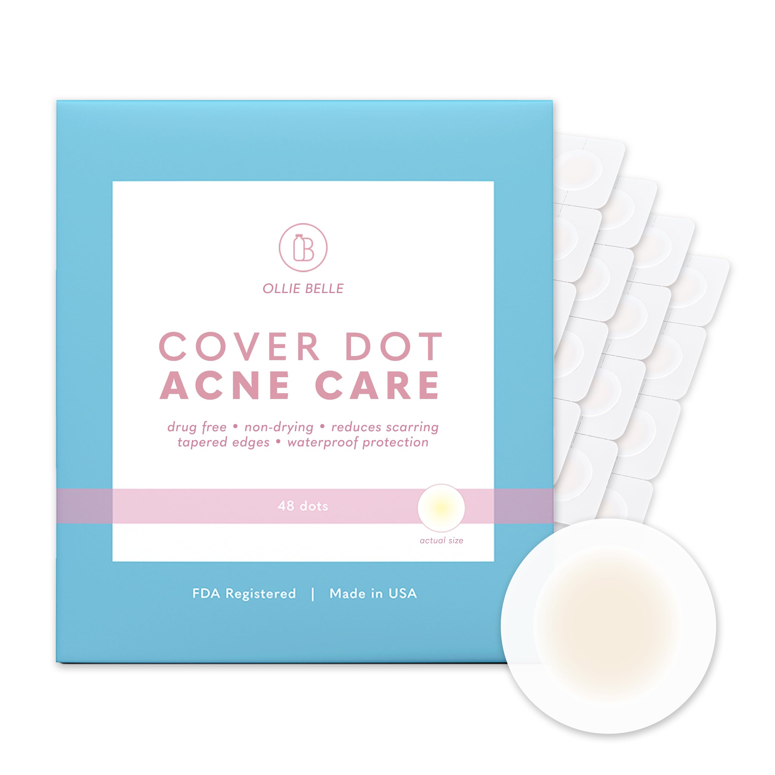 SMARTMED Cover-Dot patches in a box for discreet daytime wear