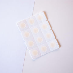 Latex-free and drug-free SMARTMED Cover-Dot designed for sensitive skin