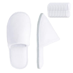 SMDZME bulk white slippers for guests, ideal for hotels and homes