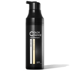 SMIB ColorChange Shampoo bottle front view showing natural color formula for gray blending.