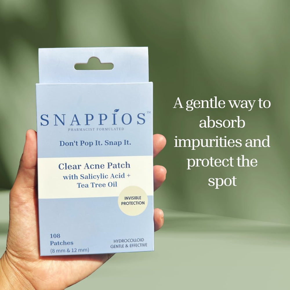 Snappios 8mm patches close-up for small breakouts