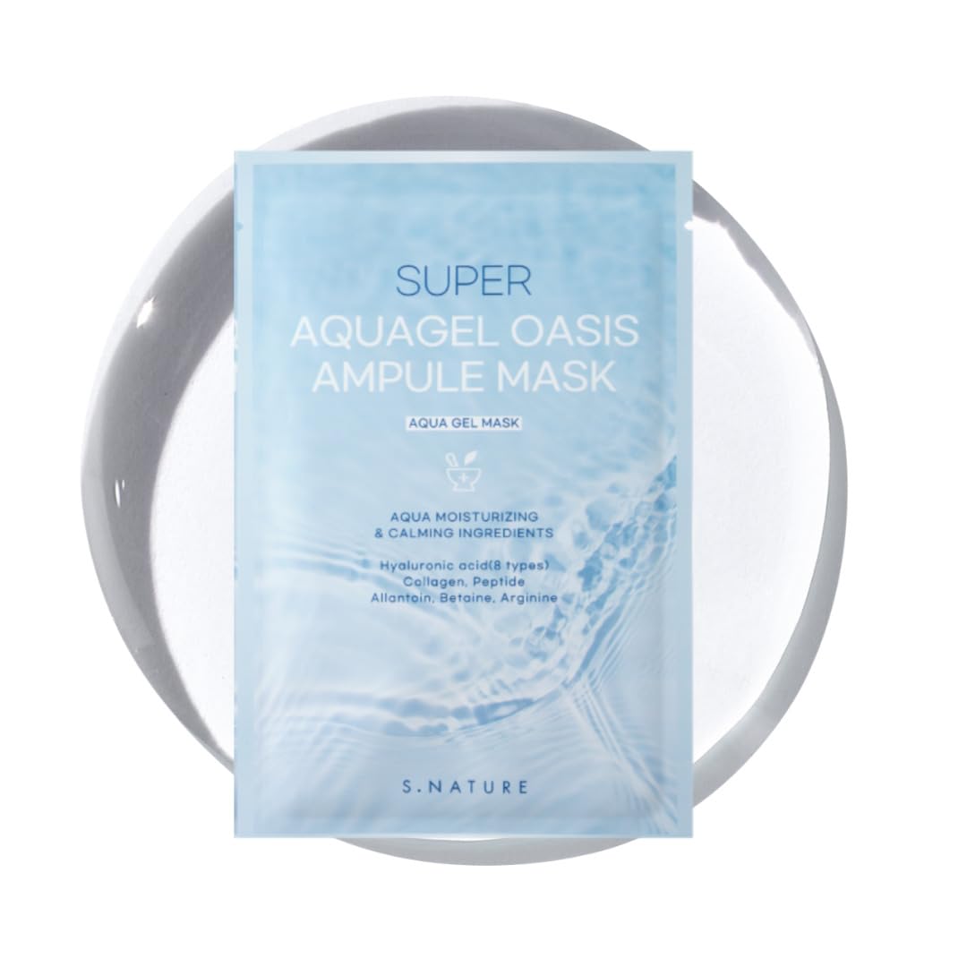 S.NATURE Super Aquagel Oasis Mask pack ready for hydration boost