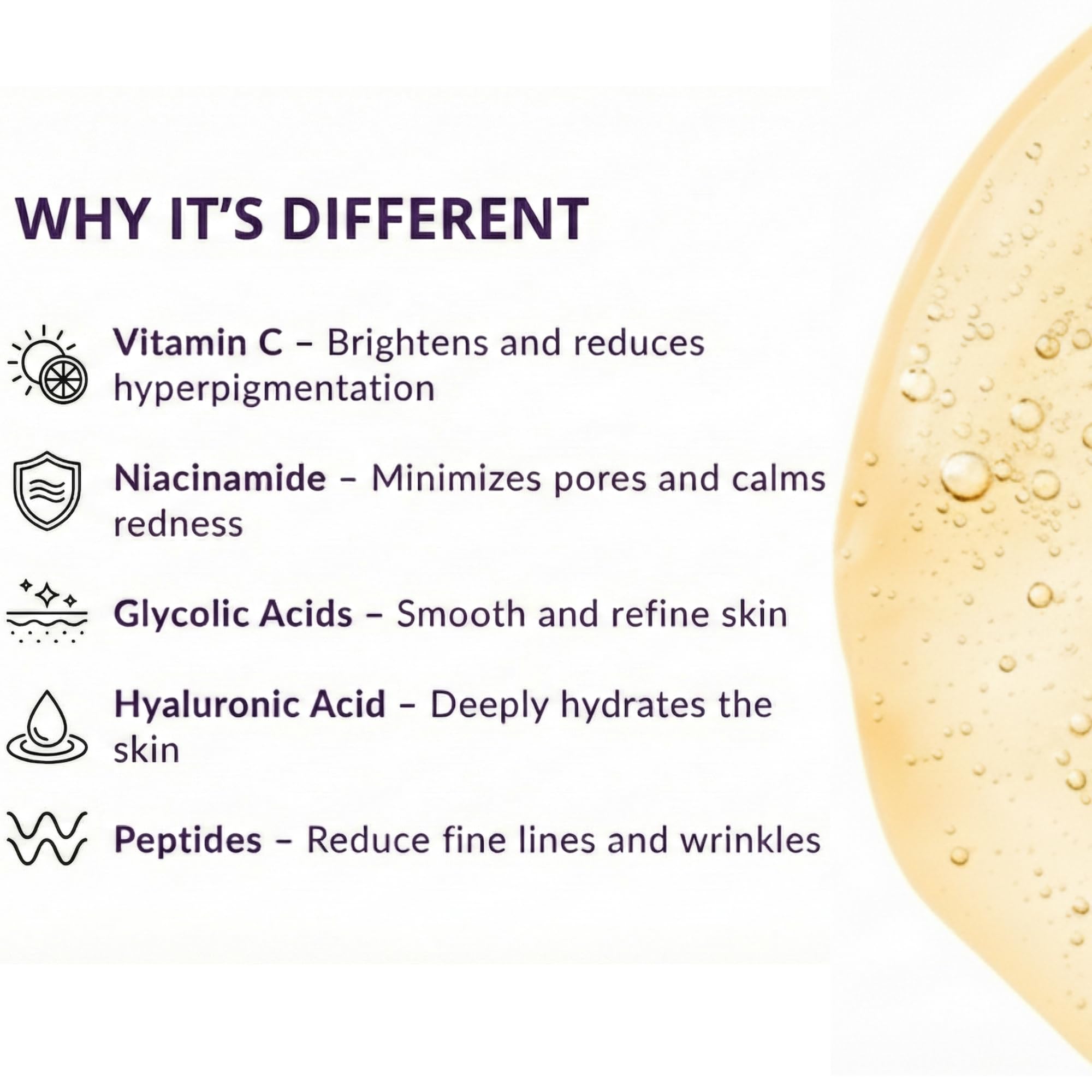 SNAYKAA serum dropper application demonstrates precise dosing for everyday radiance.