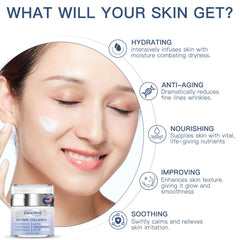 SNFAJOHE hydration rich cream application delivers deep moisture for smoother skin.