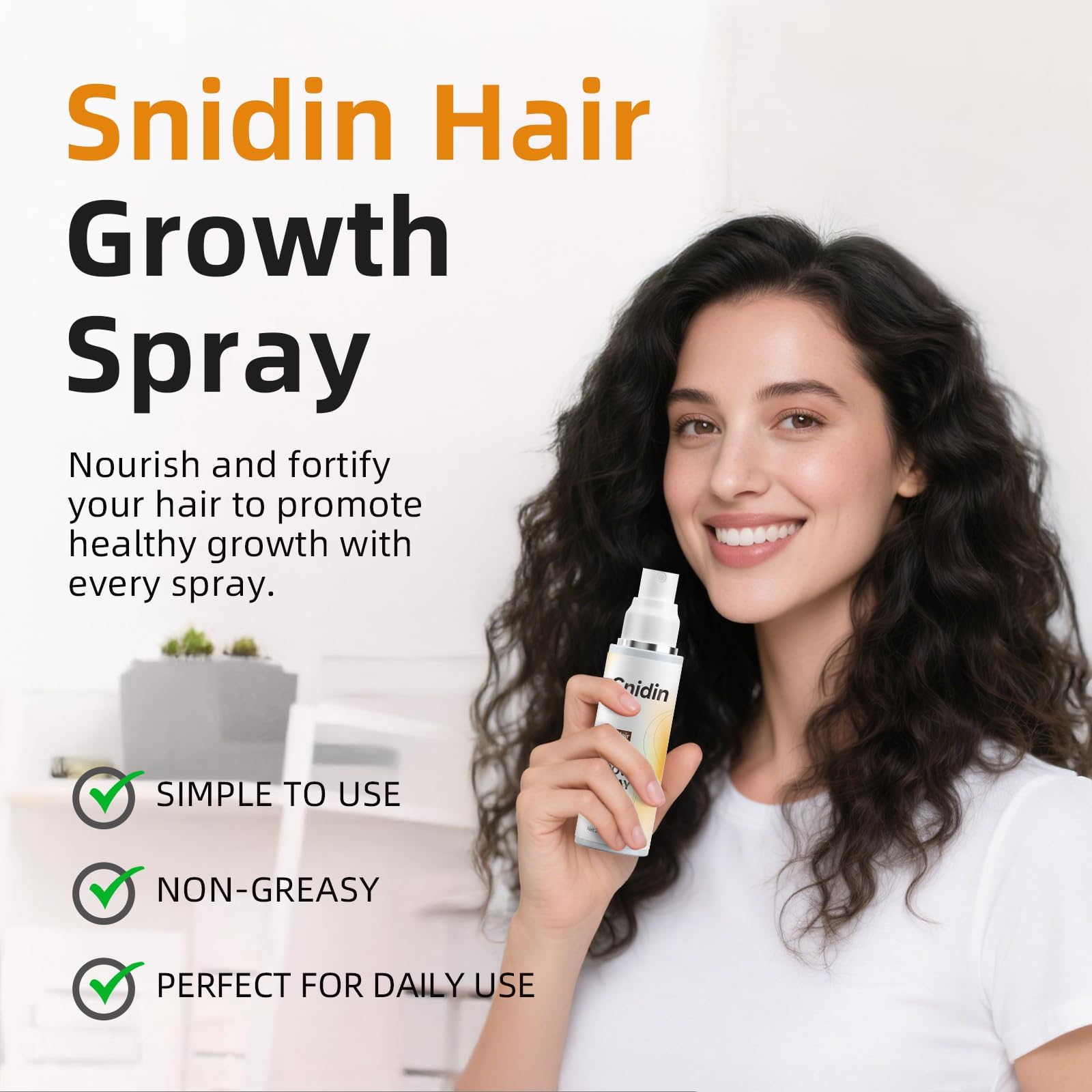Snidin label detail zoom on ingredient panel for transparency and trust