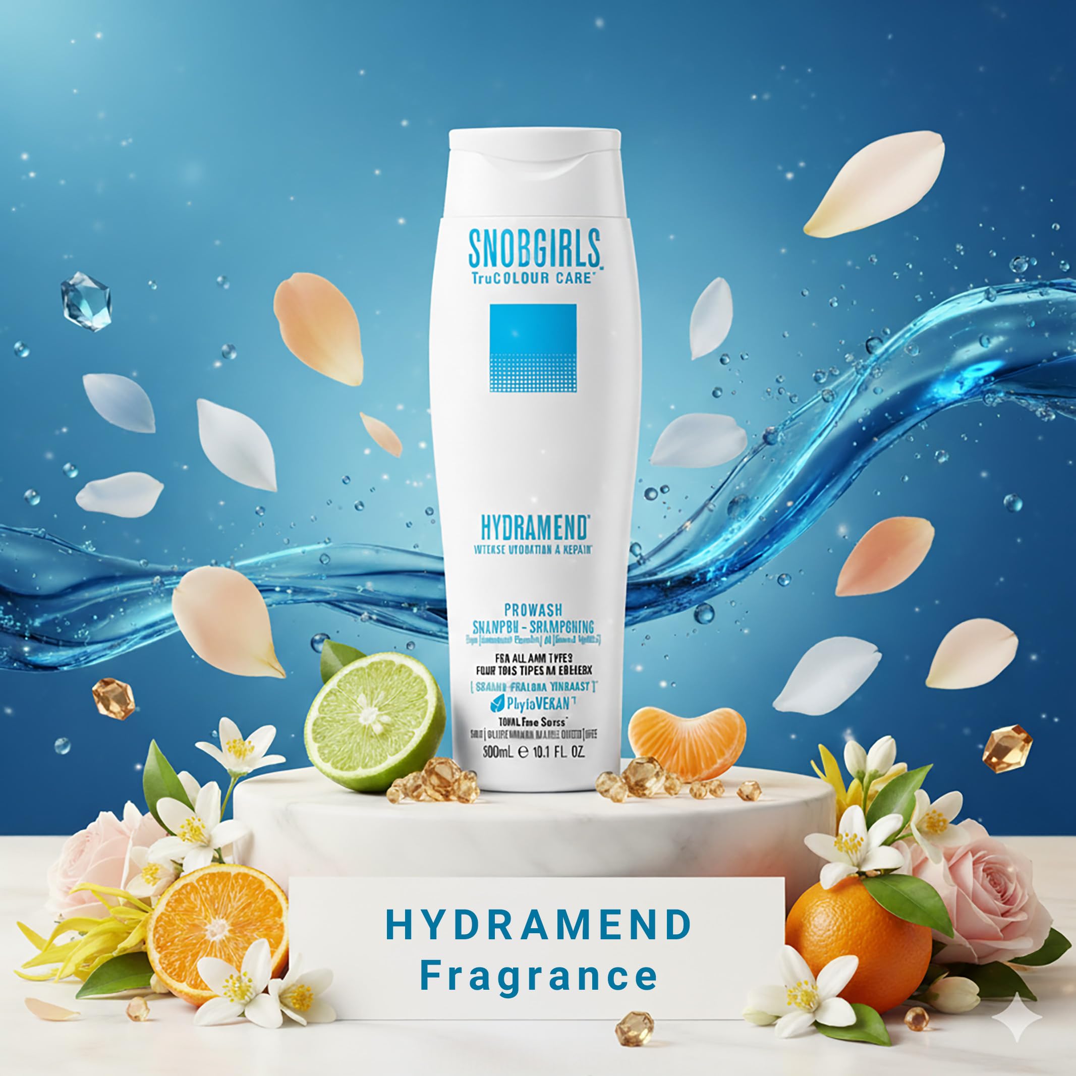 SNOB GIRLS Hydramend used in shower for daily cleansing