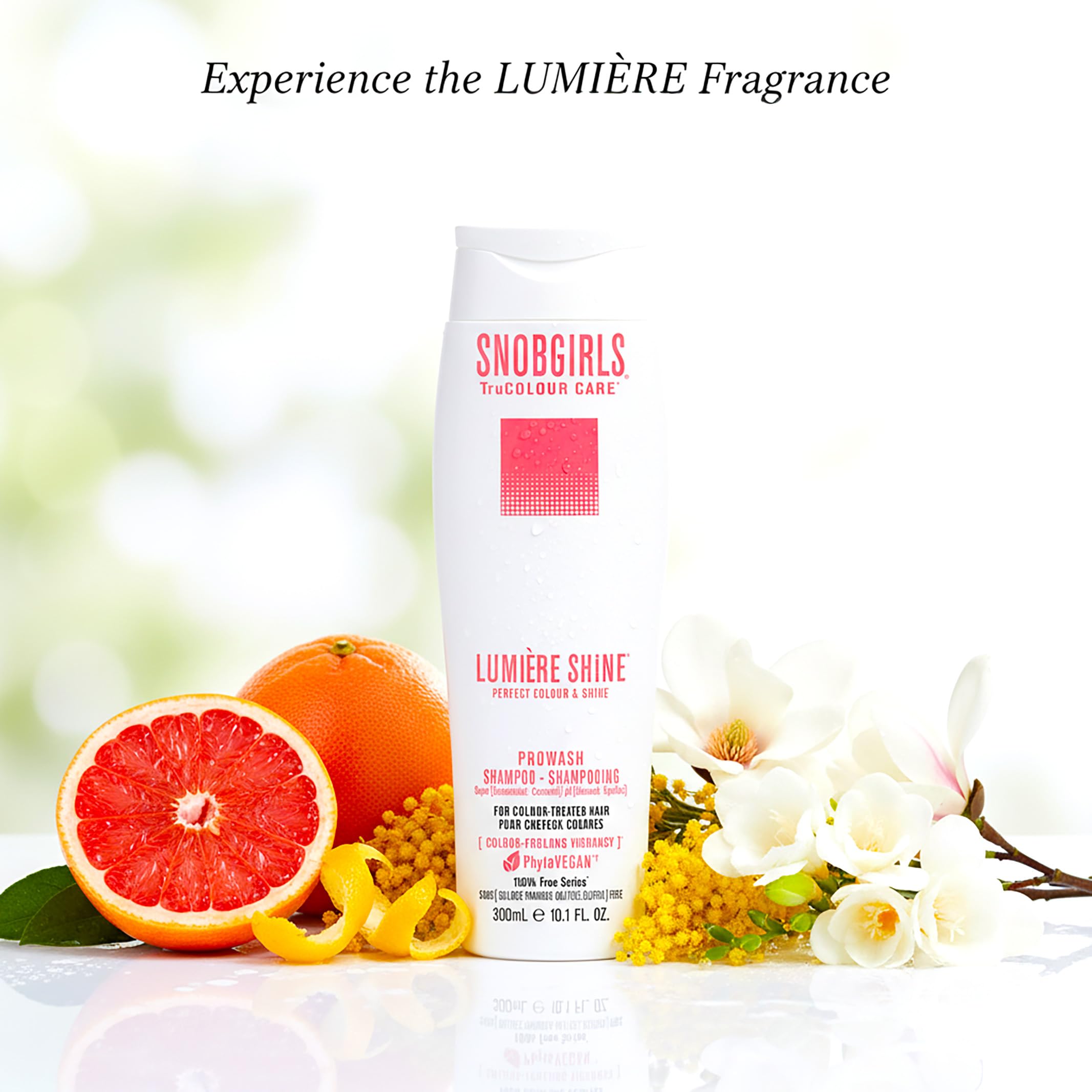 SNOBGIRLS Lumière Highcure bottle-pump enables easy, controlled use