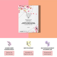 Snow Fox bridal-makeup prep mask delivering a radiant, glass-skin glow.