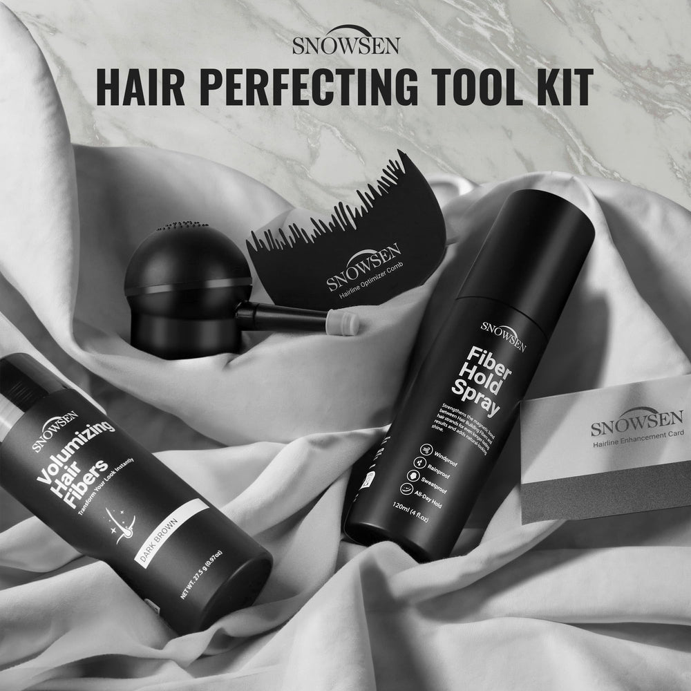 SNOWSEN natural gossypium-based fibers mimic hair texture and shade
