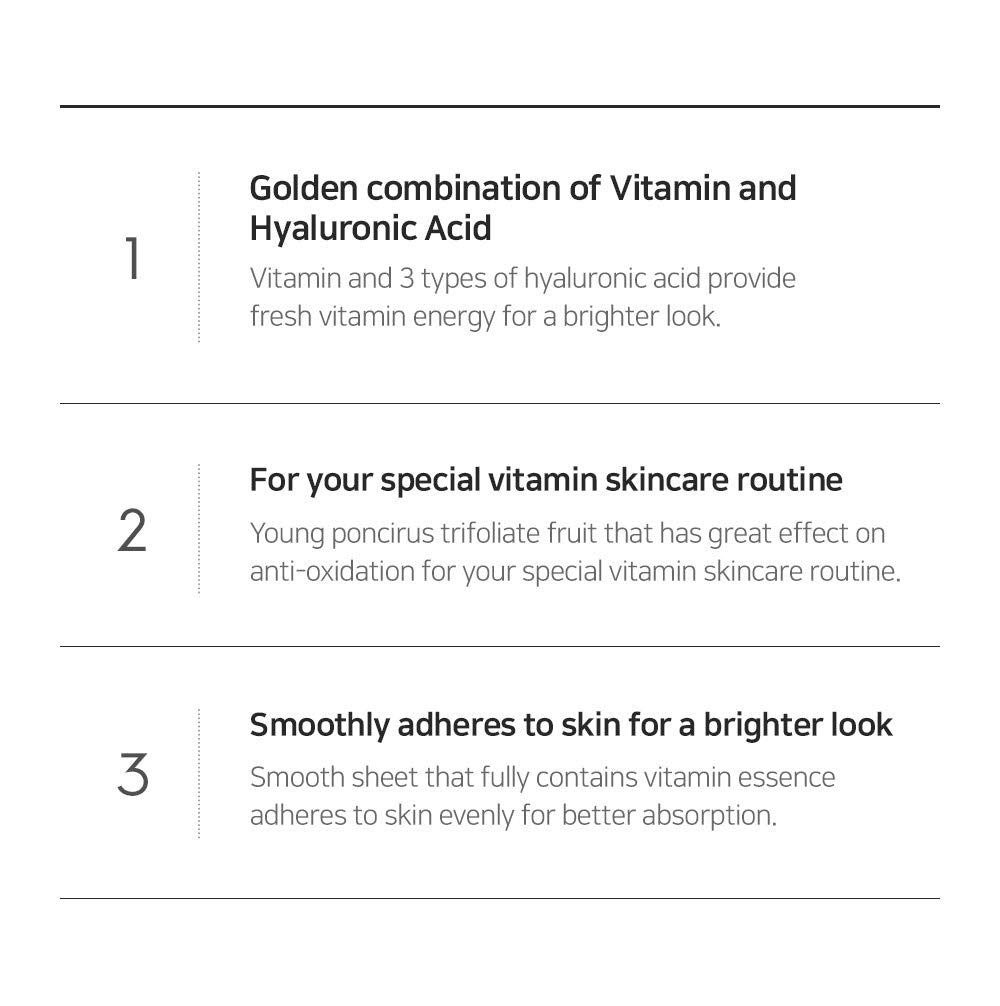 SNP Vitaronic Ampoule Sheet Mask textured-sheet material closeup