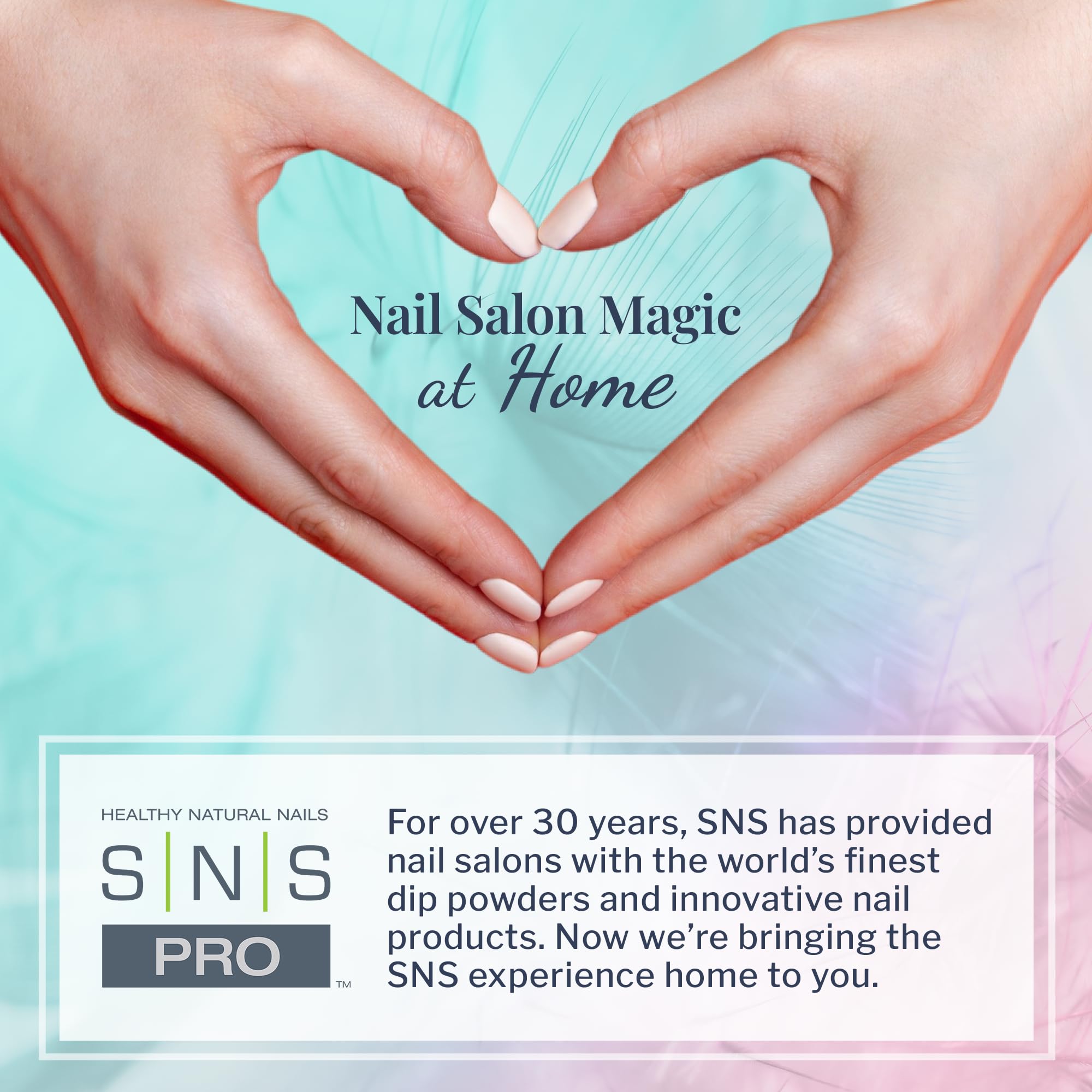 SNS 10 Free formula label signals safer, low-odor nail care.