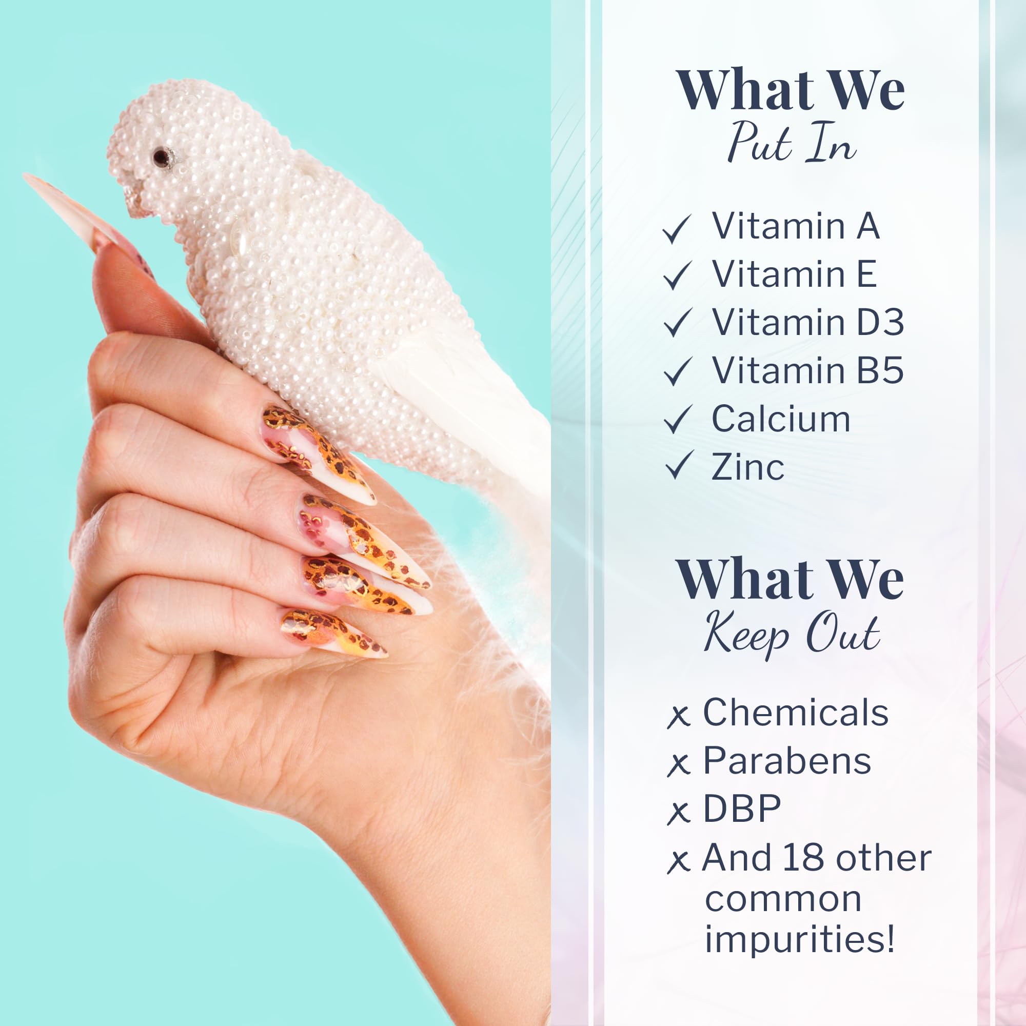 SNS dip powder wear test shows color lasting up to 14 days.
