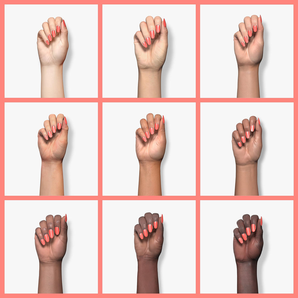 SNS dip powder application process for at-home use