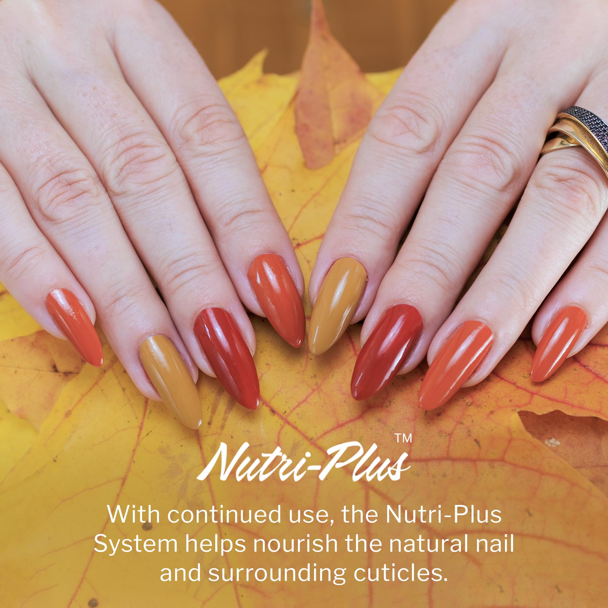 SNS Healthy Nails 10-Free hypoallergenic formula image signals clean ingredients
