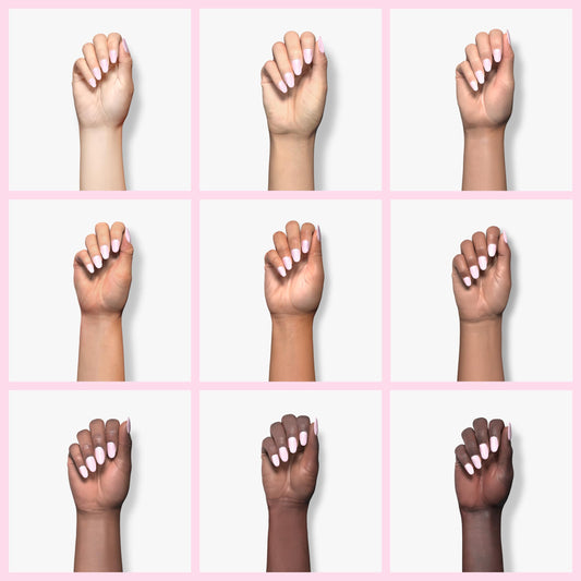 SNS Healthy Natural Nails dark-pink powder finish; chip-resistant for at-home manicures.