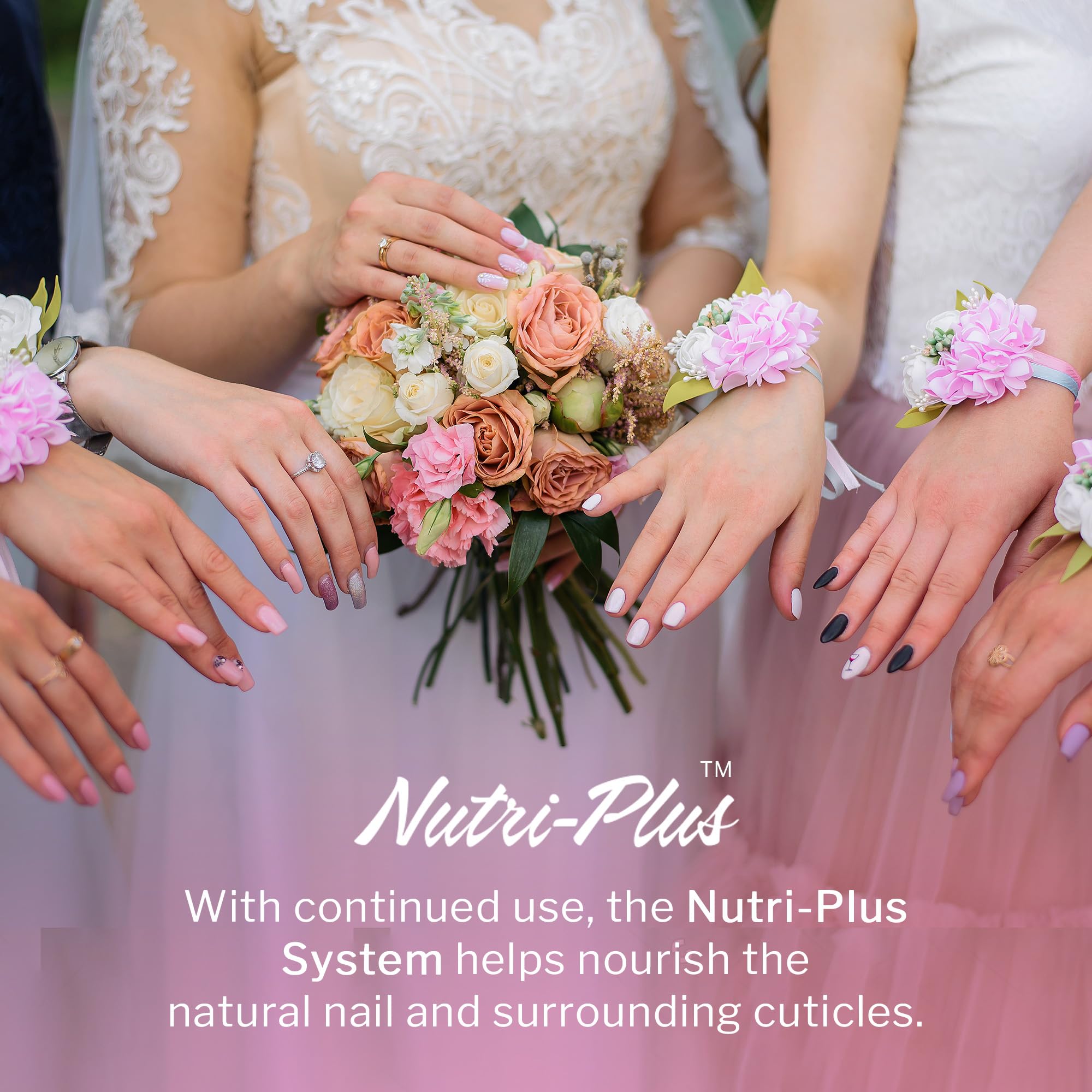 SNS Nail Dip Color Swatch with iridescent shades for everyday wear