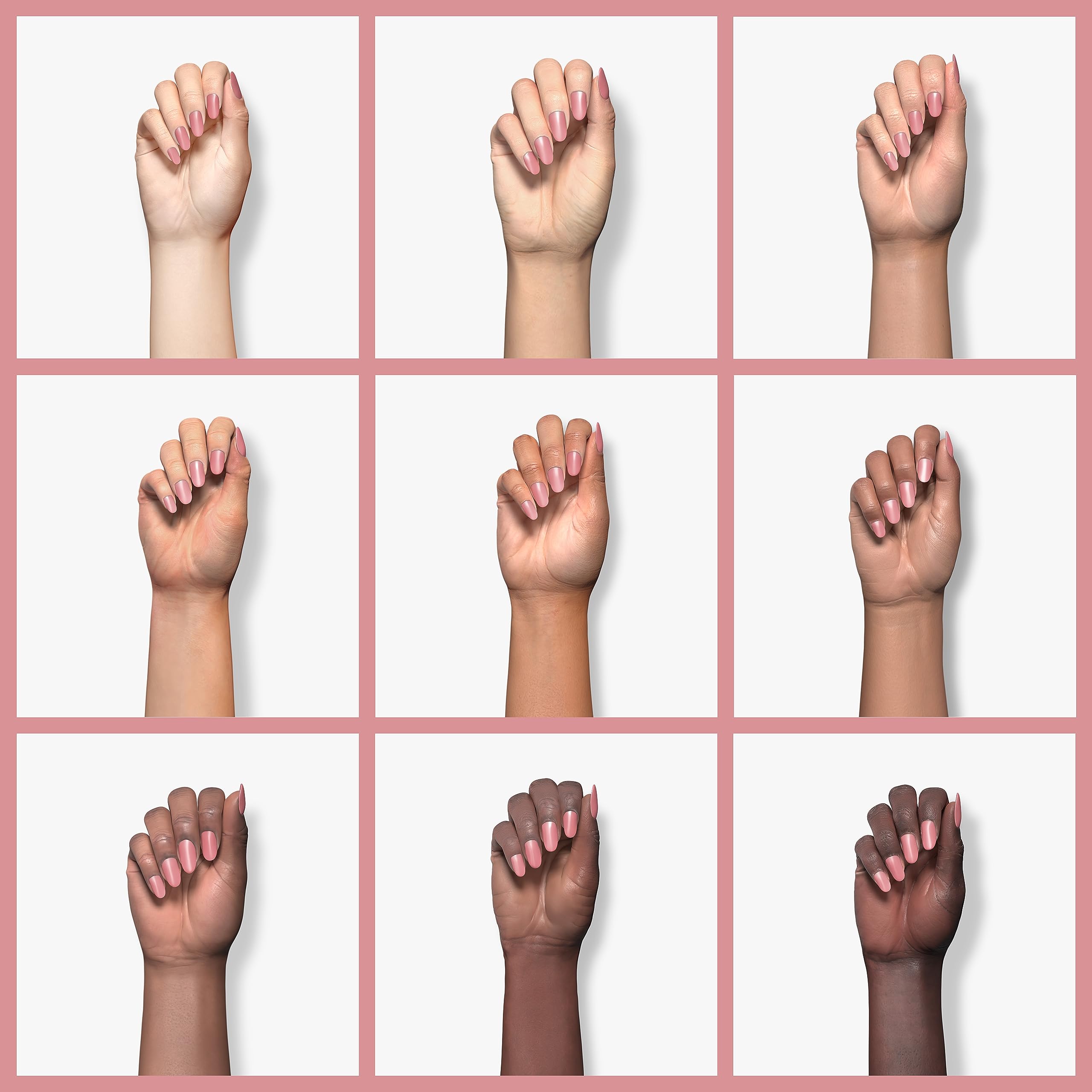 SNS Nail Dip Flamingo Dance applying on natural nails for a smooth finish