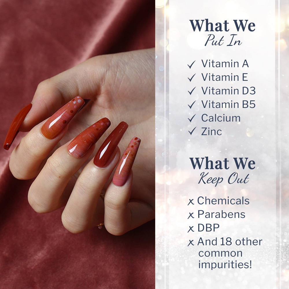 SNS Nail Dip requires no UV lamp for instant drying.