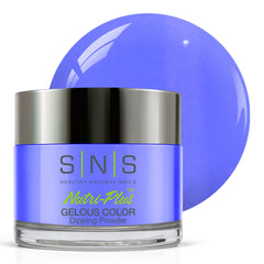SNS Nails Iguacu Falls color swirl close-up for long-lasting dip color