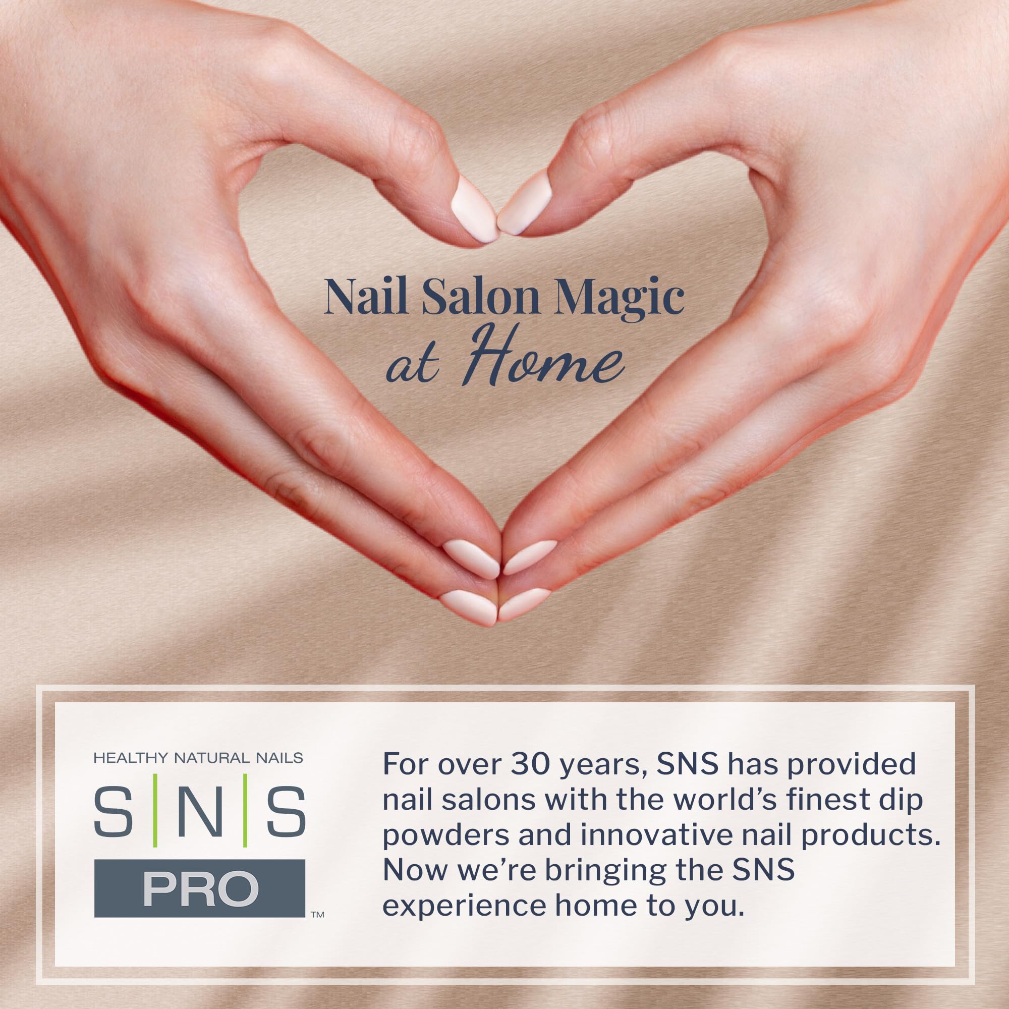 SNS Nails rich color depth with head-turning salon-like results at home.