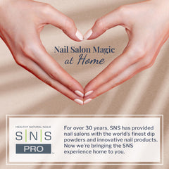 SNS Nails rich color depth with head-turning salon-like results at home.
