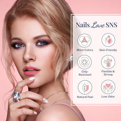 SNS dip powder delivers about 14-day wear in real-life use