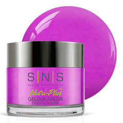 SNS Nail Dip Powder Casino Knight pink swatch shows vibrant, long-lasting color.