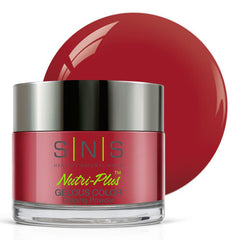 SNS Nail Dip Powder Drama Queen bottle shows wine shade for rich color.