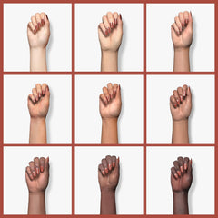 SNS Nutri-Plus System image highlighting nutrients for nails with Mochachino formula