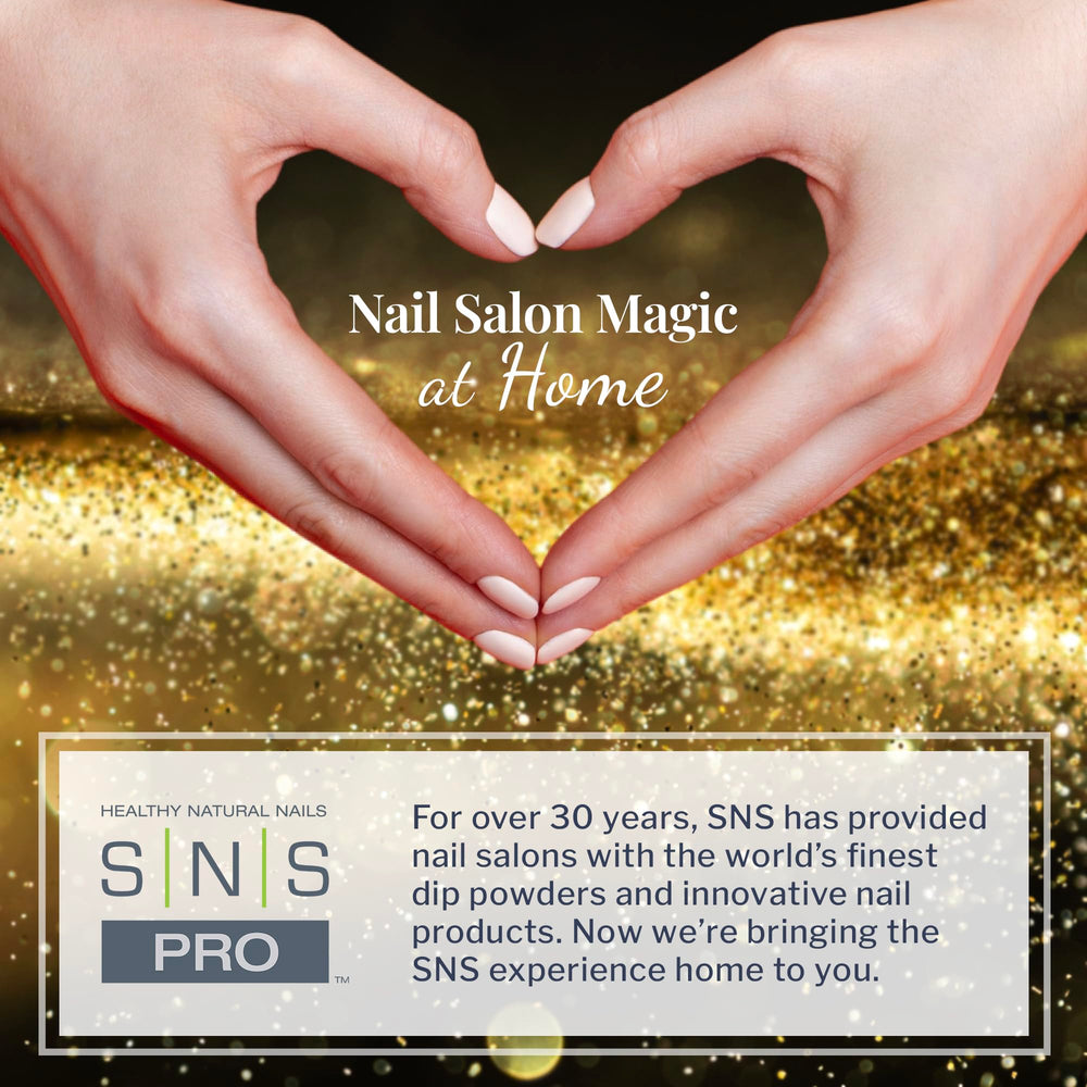 SNS Nail Dip Powder 1oz jar delivers chip-resistant color that lasts.