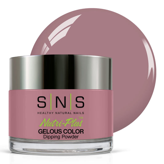 SNS Nail Dip Powder You're The One pink bottle shows rich color payoff for salon-grade at-home color.