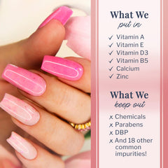 SNS Satin Doll is 10 Free and dermatologist-friendly for sensitive nails
