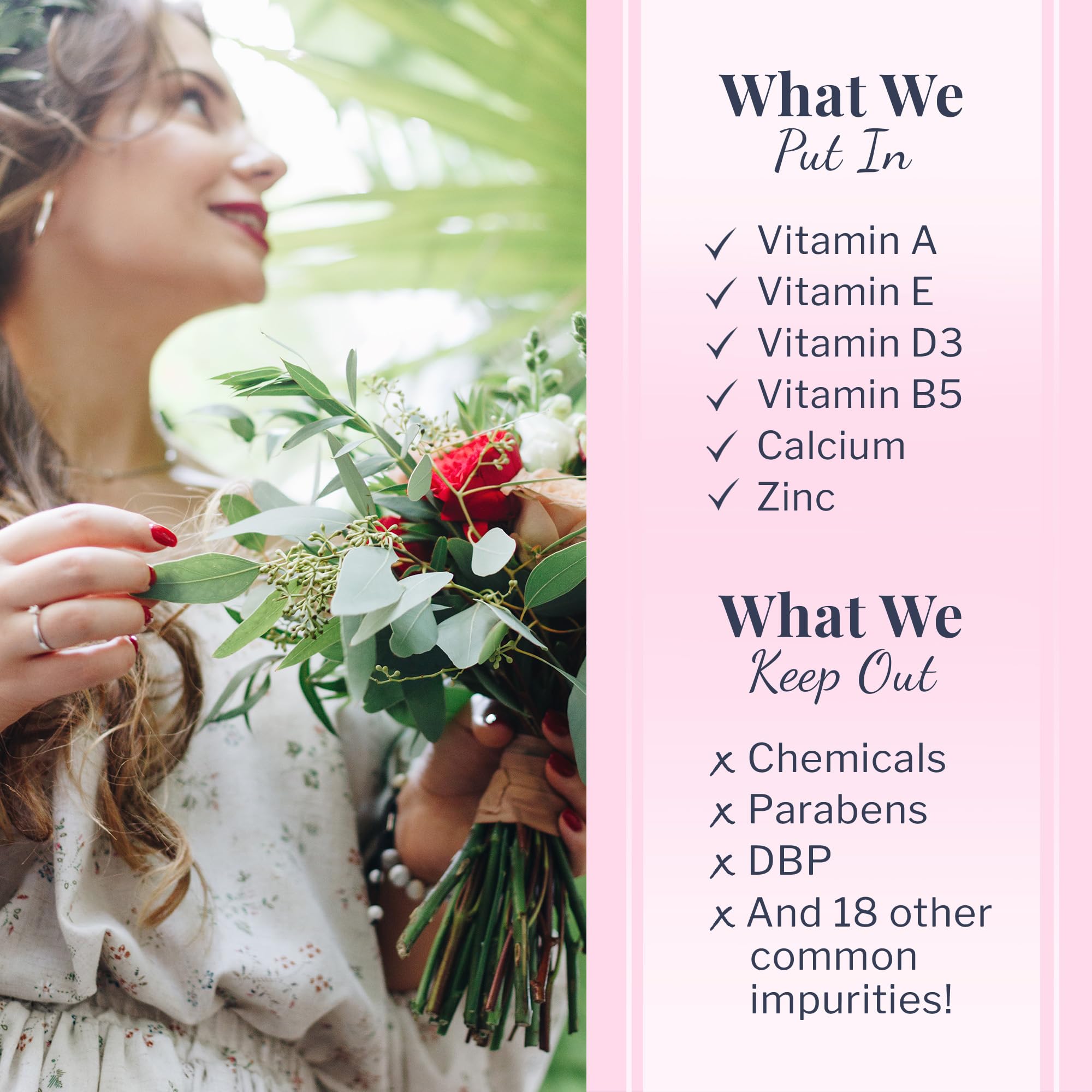 SNS Nail Dip Tuscan Villa packaging signals the 10 Free formula promise.