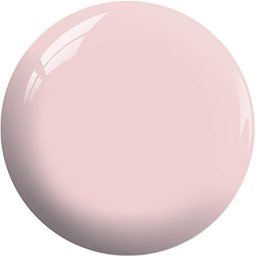 Applying SNS Gelous Color 158 on nails for a smooth, even finish
