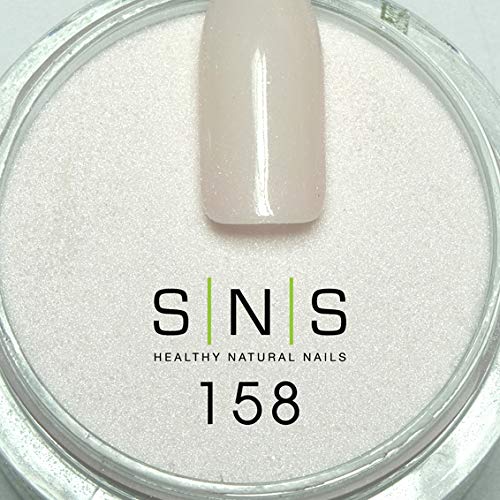 SNS Nails Gelous Color 158 My First Love swatches display soft nude tones to inspire everyday wear