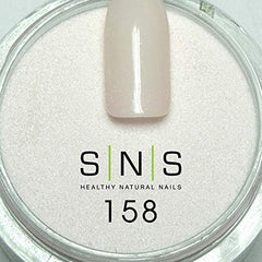 SNS Nails Gelous Color 158 My First Love swatches display soft nude tones to inspire everyday wear
