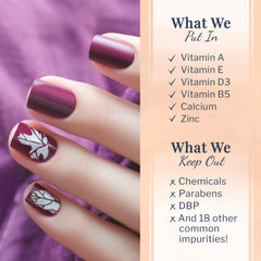 SNS Nails gloss finish image highlights mirror-like shine after set