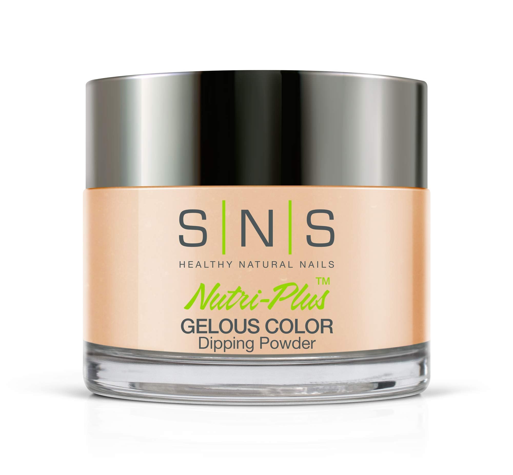 SNS Nails Dipping Powder Redemption nude swatch showing rich color in natural lighting for at-home use