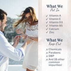 SNS Nutri-Plus base and topcoat supporting healthy nails and cuticles.