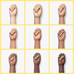 Nutri-Plus formula highlights vitamins A, E, D, B5 and calcium for nails.