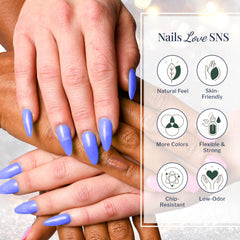 SNS Nutri-Plus System nourishes natural nails and cuticles for healthier-looking nails