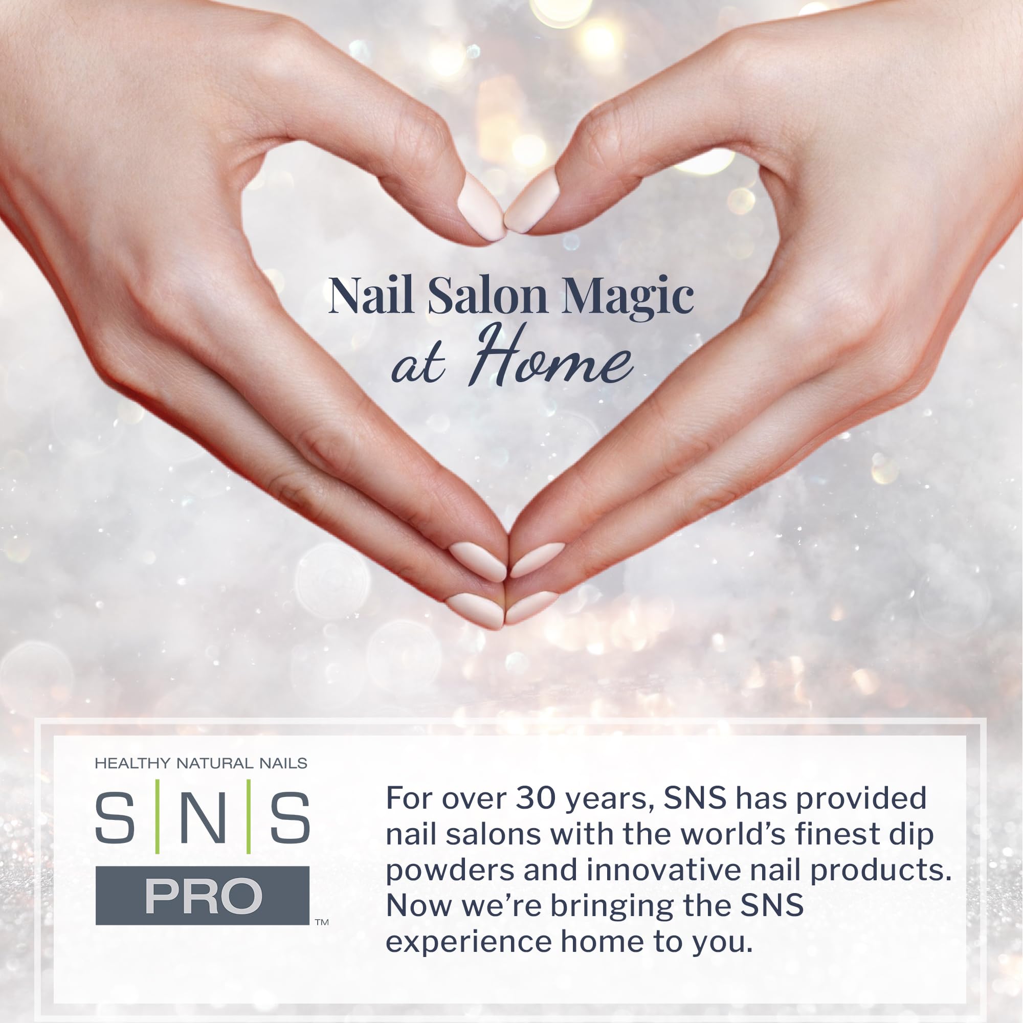 SNS Olive New York dip powder kit display suggests easy at-home manicure setup.