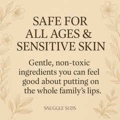 Snuggle Suds beeswax and vitamin E highlight natural barrier support
