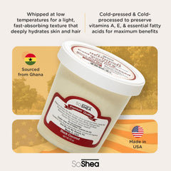 SoShea unscented ivory jar closeup highlights gentle formula for sensitive skin.