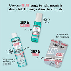 Soap & Glory Vitamin C formula aims to brighten skin during washing.