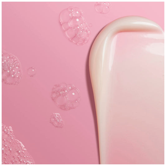 Soap & Glory Original Pink foamy lather closeup for hydrated, clean skin after shower.